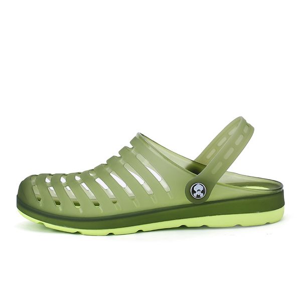 

men sandals summer flip 2020 flops slippers men outdoor beach casual shoes male sandals water shoes sandalia masculina, Black