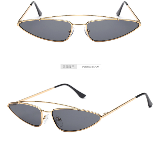 

sunglasses fashion triangle for women designer glasses are suitable both men and low price wholesale, White;black