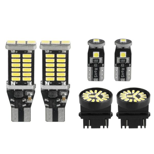 

car headlights reverse light bulb kit 6500k super bright white brake cargo