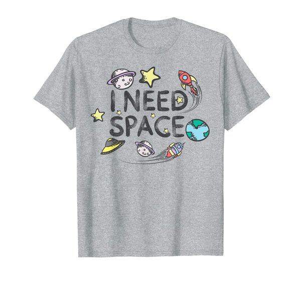 

cool i need space t-shirt - for cute toddlers and kids, White;black
