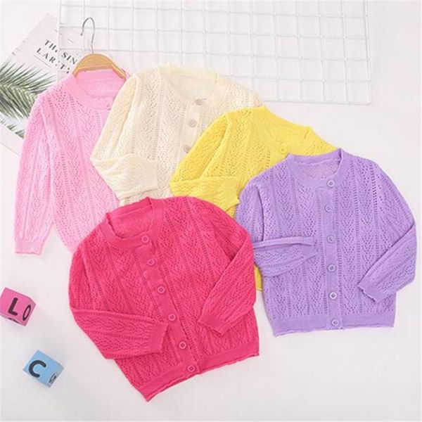 

pullover baby girl flower embroidery sweaters clothes 2021 autumn winter toddler long sleeve knitted cardigan coats, Blue