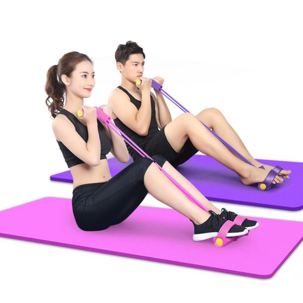 

est arrival pedal puller elastic latex yoga resistance bands foot exercise