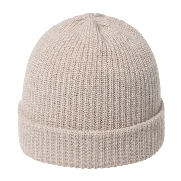 

hat female autumn and winter pure color all-matching couple knitted woolen cap light board thermal head cover beanie men women earmu, Blue;gray