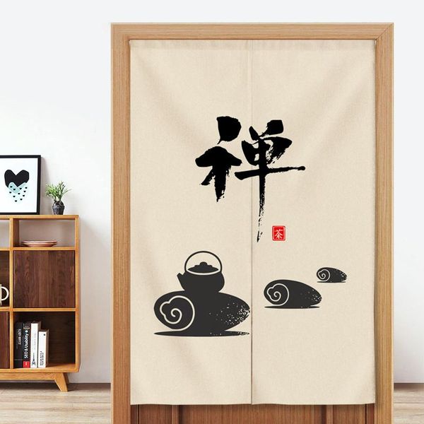 

curtain & drapes chinese zen door tea room study cabinet shop ceremony hanging partition noren