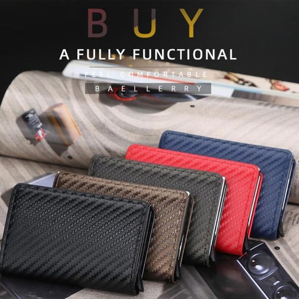 

storage bags 5 colors rfid id box wallet passport organizer card eco-friendly for daily life