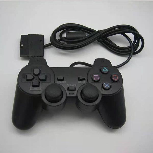 PS2 Titreşim Modu için Kablolu Kontrol Kolu Yüksek Kaliteli Oyun Kontrolleri Joysticks Uygulanabilir Ürünler Playstation 2 MQ100