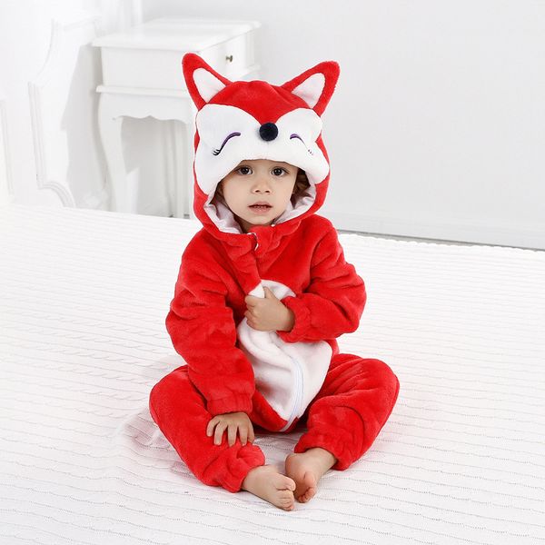 

girls jumpsuits infant clothes boys girls animal cosplay rompers toddler carnival halloween outfits boys panda costume for baby, Blue