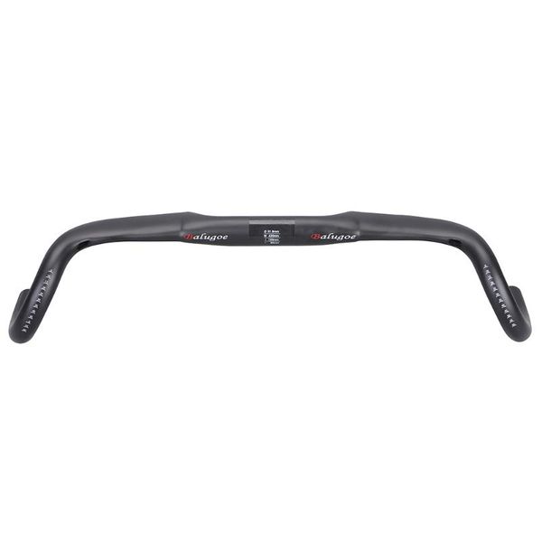 

bike handlebars &components 2022 balugoe 25degree grave road bend handlebar carbon fiber broken wind racing bicycle 31.8x400/420/440mm
