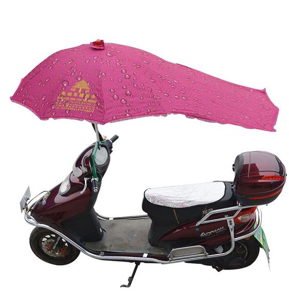 

umbrellas 1pc outdoor sunny and rainy umbrella for motorcycle motor bike scooter electric vehichles