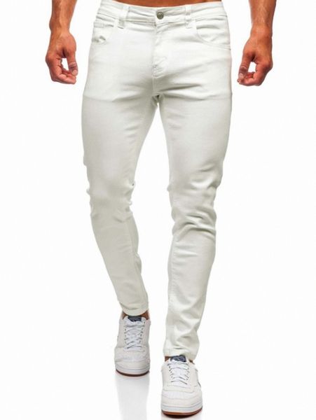 

men slant pocket skinny jeans f1vr#, Blue