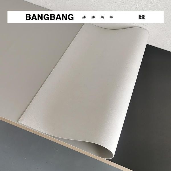 

mouse pads & wrist rests leather pad for desk waterproof, multiple sizes