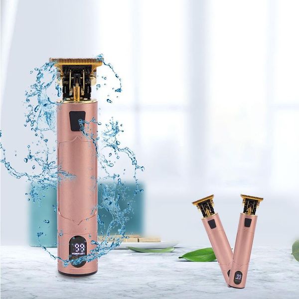 

hair clippers oil head electric household men's lcd digital display retro