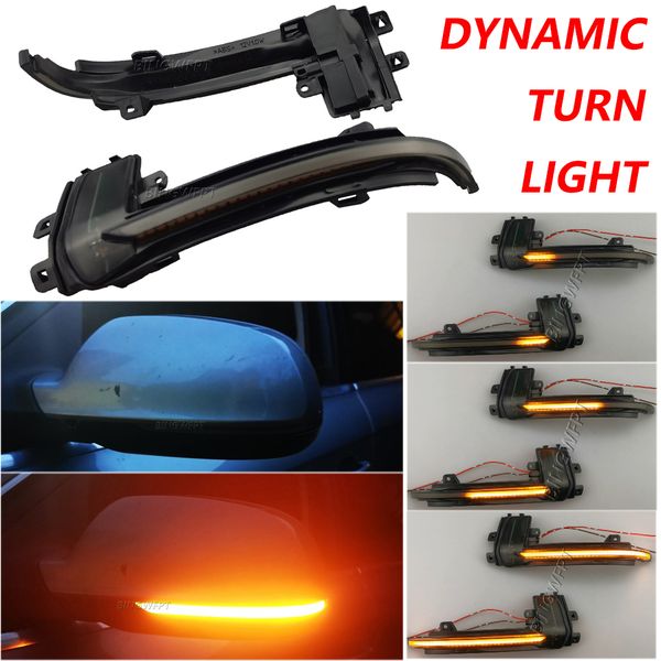 Für Audi A4 A5 S5 B8.5 RS5 RS4 Dynamische Scroll LED Blinker Licht Sequentielle Rückspiegel Anzeige Blinker Licht