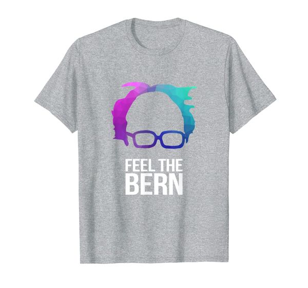 

feel the bern president 2020 election t-shirt gift t-shirt, White;black