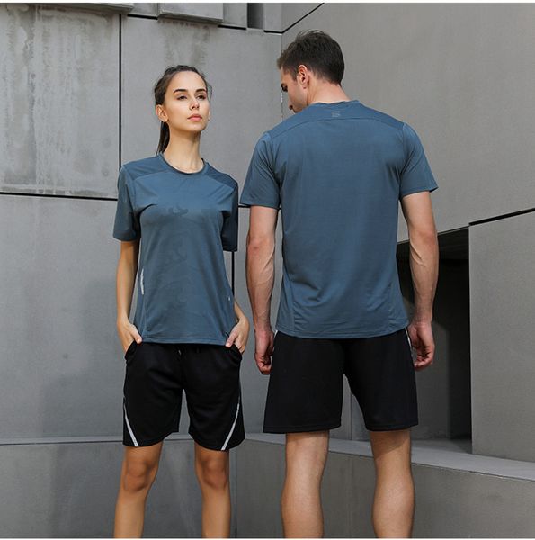 P11-6 Camicia Uomo Donna Bambini Quick Dry T-Shirt Running Slim Fit Tops Tees Sport Fitness Gym T-shirt Muscle Tee