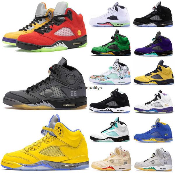 

new 5s mens basketball shoes 5 what the fire red michigan black grape bred 3 men sports women sneakers trainers with box
