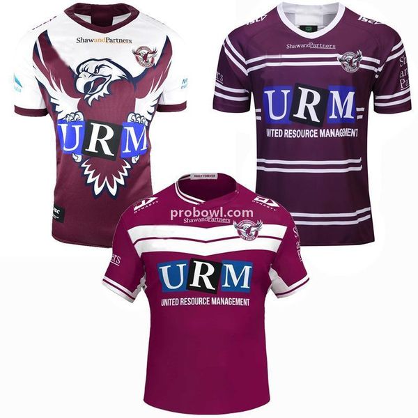 

new 2018 2019 2020 2021 fashion manly warringah rugby jerseys sea eagles rugby league jersey 19 20 21 shirts s-3xl, Black;gray