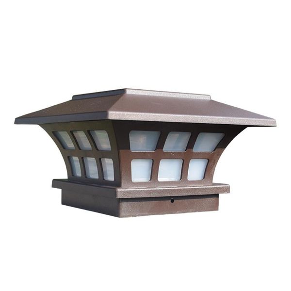 

solar lamps outdoor garden wall decorative fence column head lawn post light home waterproof led landscape bright courtyard pillar