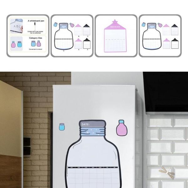 

wall stickers decorative 5 types bright-colored fridge sticker for party