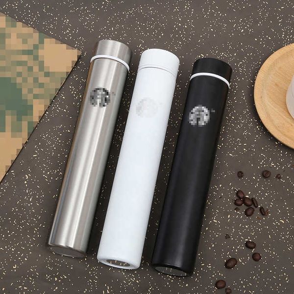 

300ml classical starbucks stainless steel mug sucker cup starbucks coffee cup long bottle thermal insulation water bottle travel cupsf7vj