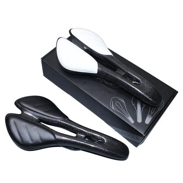 

bike saddles 2021 bicycle full carbon fiber seat cushion saddle road genuine leather