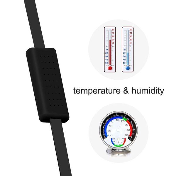 

smart home control 2021 broadlink hts2 usb port tempetature humidity sensor detector work with rm4 mini pro remote