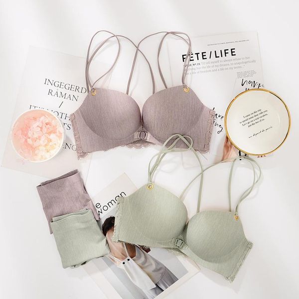 

bras sets briefs set for women seamless bra push up lingerie bralette brassiere female underwear spring summer intimates, Red;black