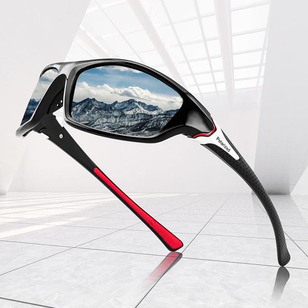 

luxury polarized sunglasses men's driving shades male sun glasses vintage travel fishing classic, White;black