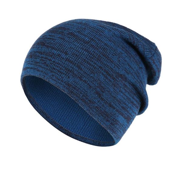 

beanie/skull caps fashion design double-sided thin outdoor sports printing breathable cap casual warm hat daily accessories, Blue;gray