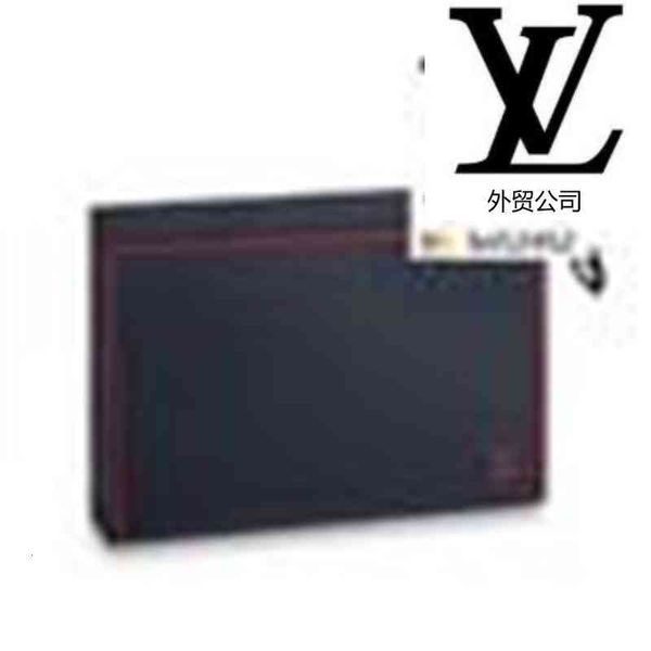 

purse brand wallet designer clutches luxury wallets t989 m63394 key pochette chain voyage compact men real evening leather card long holders, Red;black