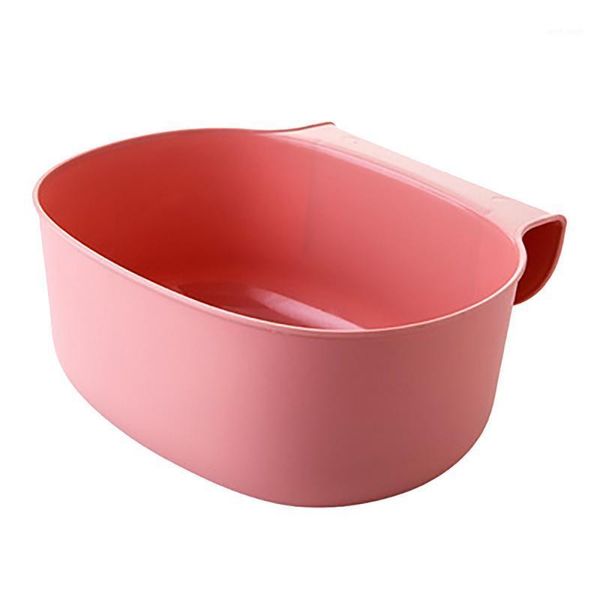 

1pc plastic cabinet door hanging trash can waste bin garbage basket kitchen tool rubbish containe household cleaning tools
