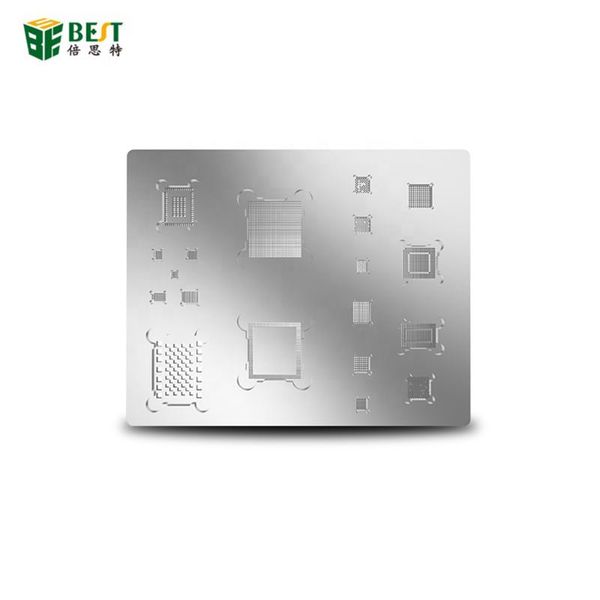 

professional hand tool sets 1pc 3d ball soldering steel net bga reballing stencil for 6g 6p 6s 6sp 7 7p 8 8p xs/xr xsmax logic board cpu ic