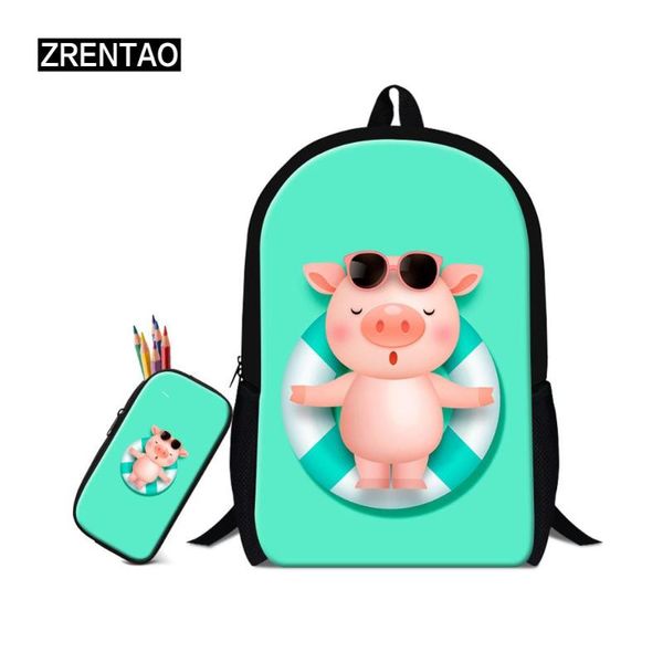 

backpack personalized oxford school set for primary kids college men women schoolbag 16inch over the shoulder kid bookbag