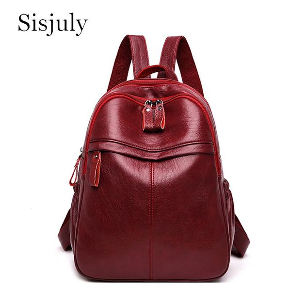 

outdoor bags 2021 pu leather women backpack for teenage girls female school shoulder women's bag pack mochila feminina