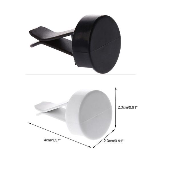 

car air freshener 20-100pcs conditioning vent clip diffuser auto products solid perfume container case