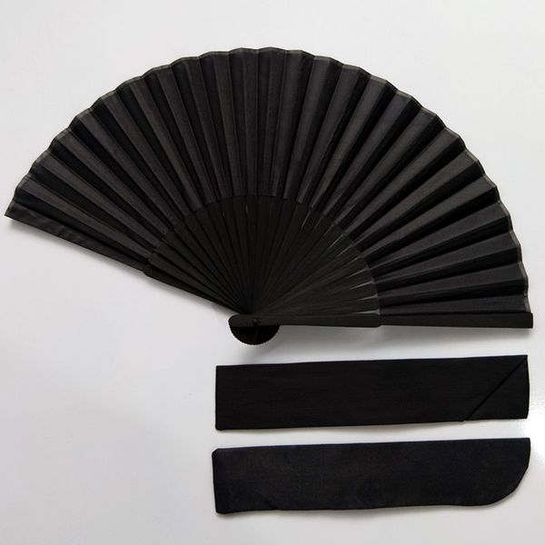

hand held bamboo silk folding fan party decoration chinese japanese charming elegant vintage retro style,women ladys girls gifts 8.27"(