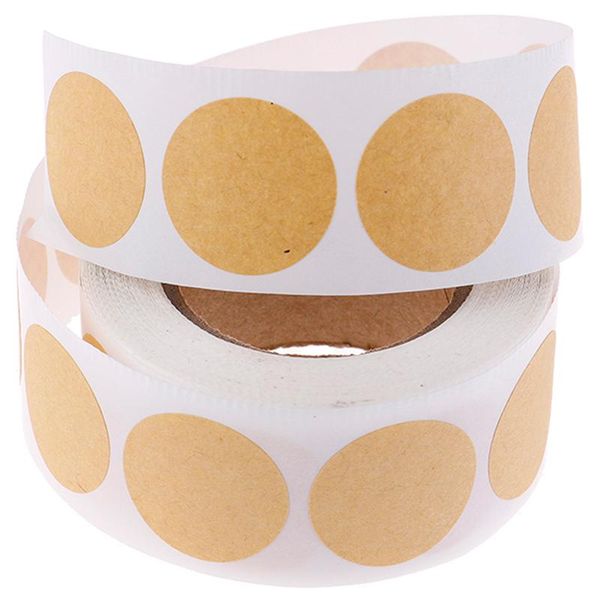 

500pcs/set blank round /dog reward craft stickers diy for package gift wrap
