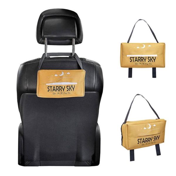 

car organizer tissues case hanging storage box for vehicle backseat paper boxes napkin holder seat