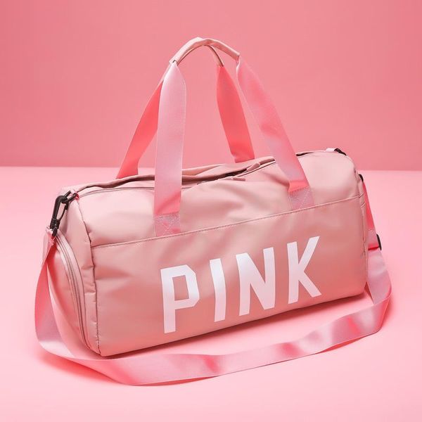 

women travel bags large waterproof nylon shoulder luggage zipper big weekend sports gym bag outdoor