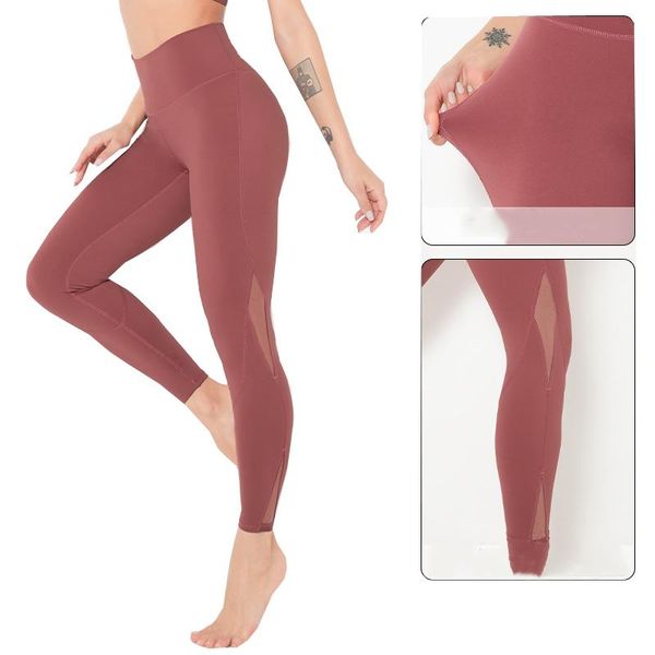 

women's pants & capris haleychan women mesh leggings yoga non see-through capri high waisted tummy control 4 way stretch joggers sweatp, Black;white