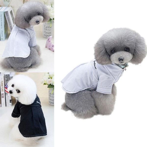 

dog apparel drop pet spring and summer solid color shirt costumes clothes vest