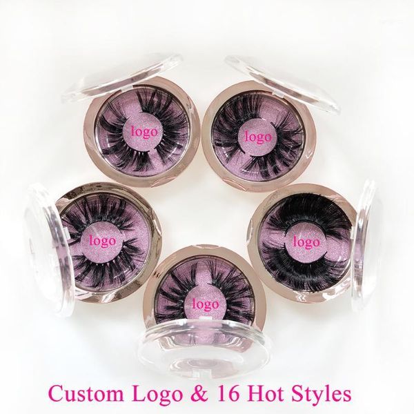 

fluffy mink eyelashes 25mm lashes makeup thick 5d false 100% hand made eyelash for wholesale girlglee fake lashes1