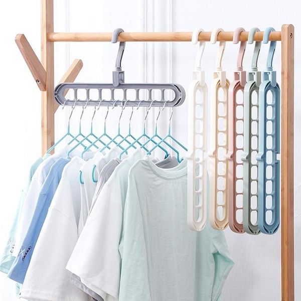 

hangers & racks support clothes drying rack multifunction plastic storage organizer space saving hanger