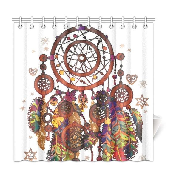 

xiucoo magic dreamcatcher home bath decor polyester fabric shower curtain bathroom sets 72 x 72 inches