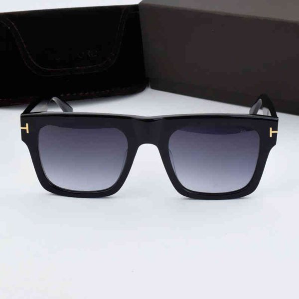 

factory outlet retro men's and women's square thickening acetate frame luxury uv400 goggles tf563, White;black