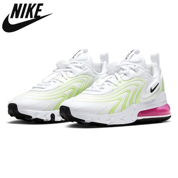 

running shoes 270 react eng men women usa obsidian barely rose eggplant volt fire pink og neon grey laser outdoor sports sneakers trainers