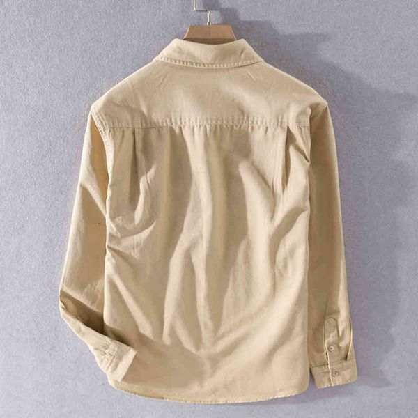 

2021 brand cotton casual fashion for men solid loose spring and autumn jacket mens comfortable jackets male tflc, Black;brown