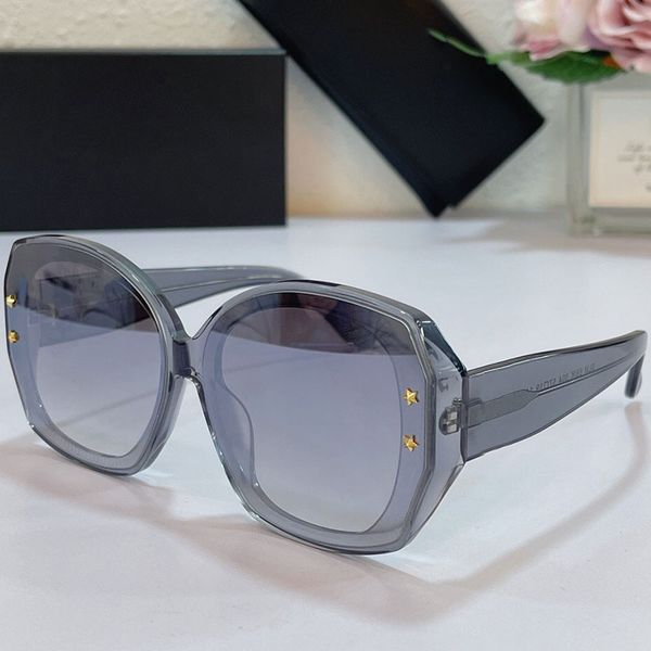 

mens or womens luxury sunglasses lm 68k fashion classic oval lens with four stars decoration glasses party travel vacation outdoor anti-uv40, White;black