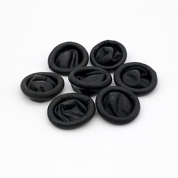 

disposable gloves 500pcs/lot black latex rubber finger cots sets fingertips protector for diy making finding accessories