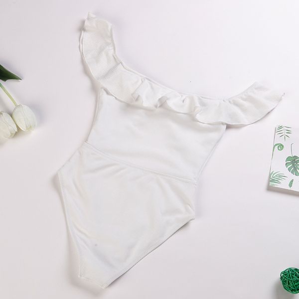 

swimsuit solid one piece women's lace sexy, White;black